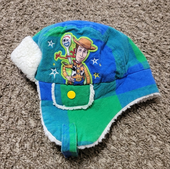 Winter Hat Woody Buzz Forky Disney Boys 